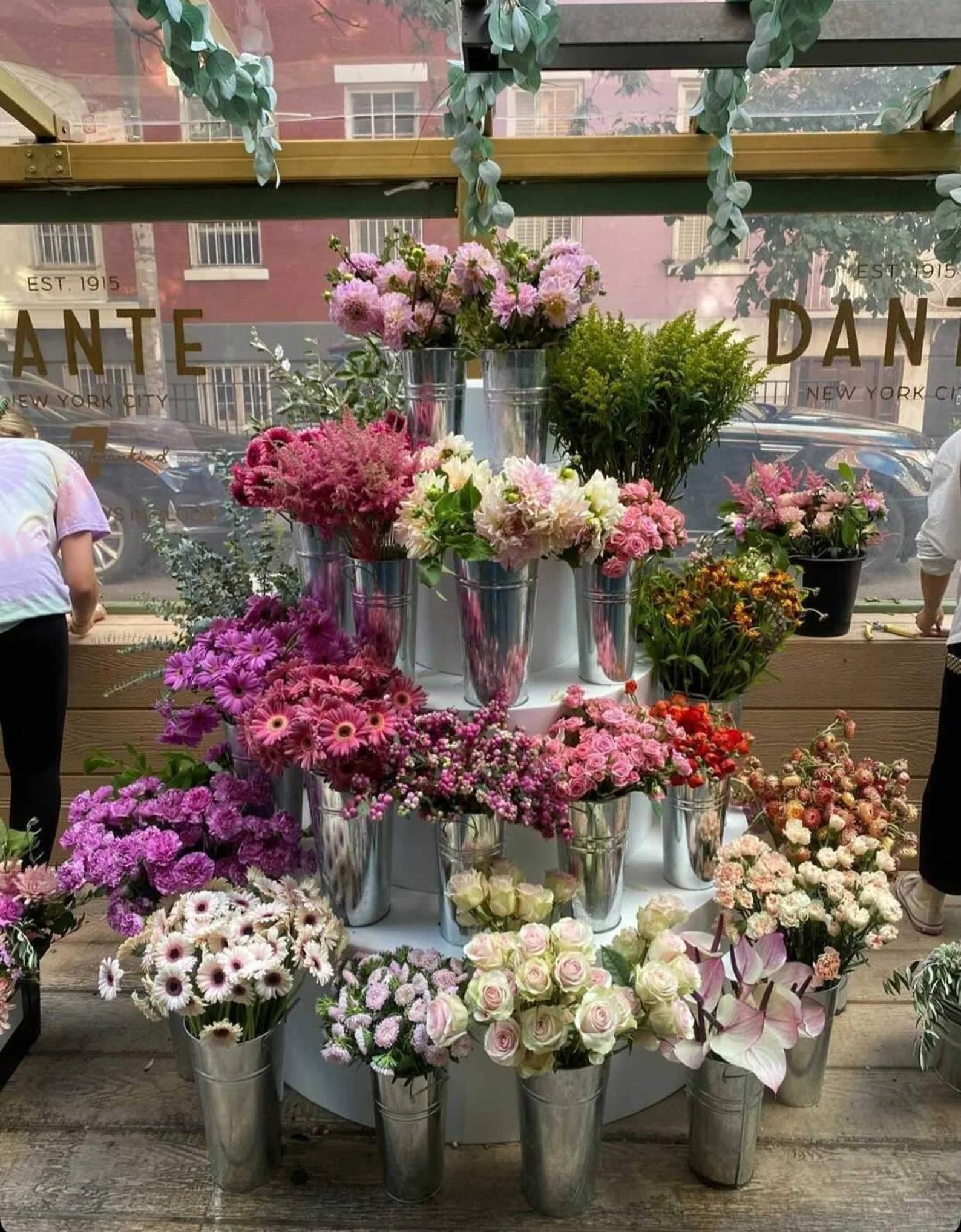 3 tier display table, stacked Dessert table, Merchandise display
